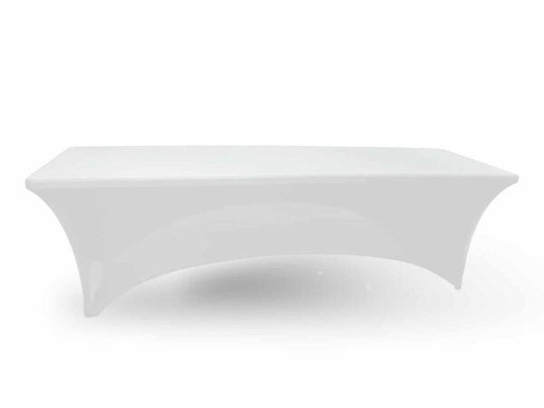 MANTEL SPANDEX PARA MESA RECTANGULAR 240X75X74CM
